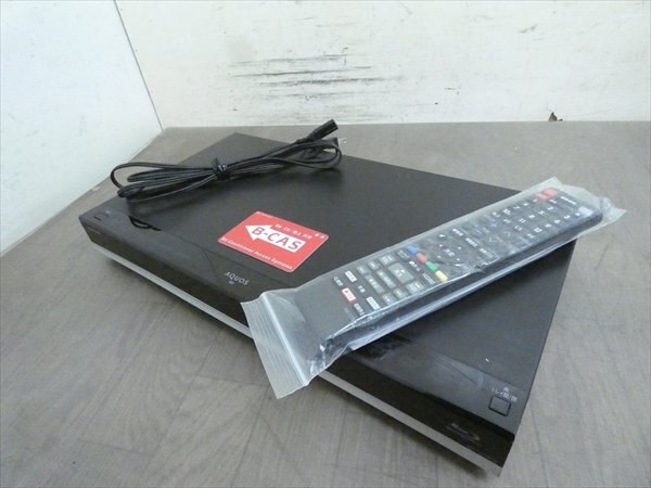 SHARP AQUOS ブルーレイ レコーダー HDD 1TB 2番組同時録画 SHARP