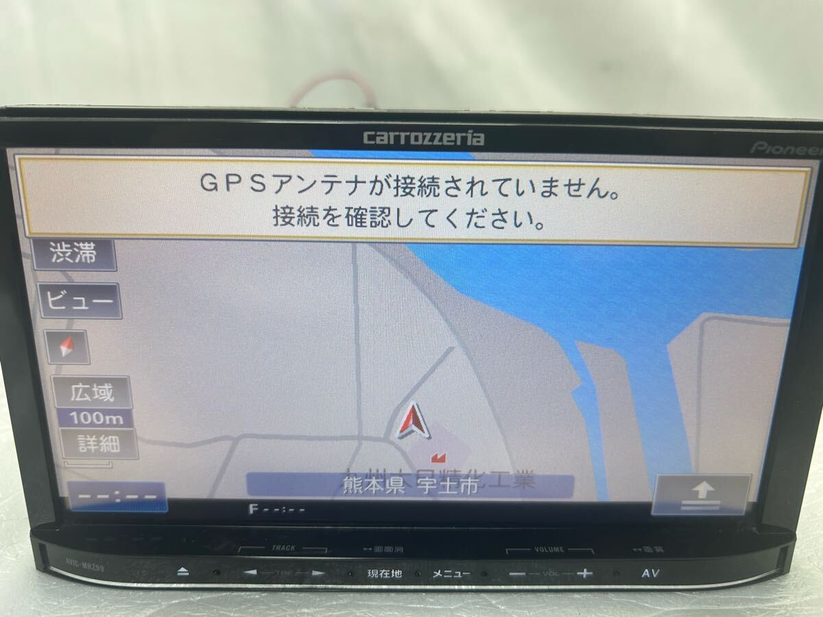 Carrozzeria メモリーナビ AVIC-MRZ99 CD DVD 地デジ Bluetooth 地図