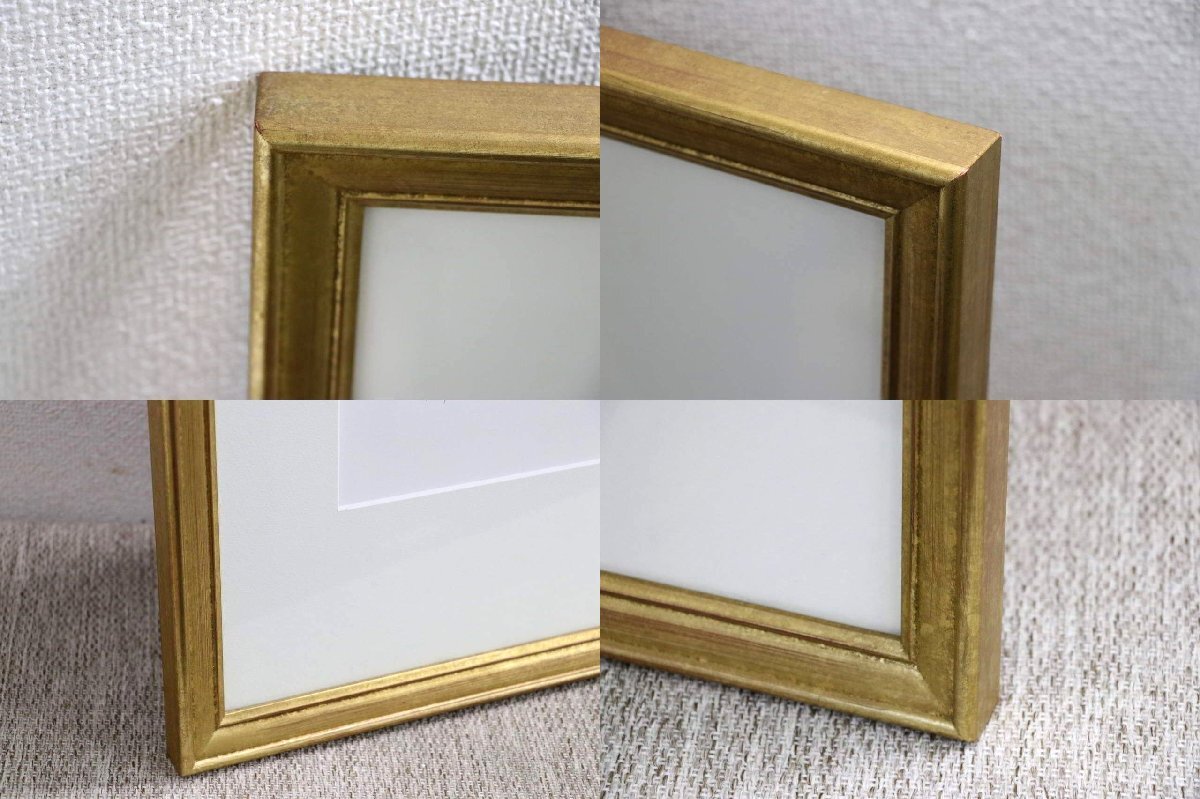 1円～ 真作保証 【エッジング】 舟越保武 「女の顔Ⅱ」 191/198 作者直筆サイン 額装 保存袋 状態良好_7