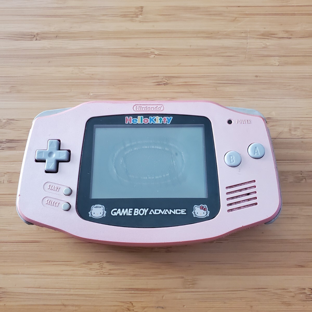 1円スタート! GBA ゲームボーイアドバンス 本体 ハローキティ 送料230