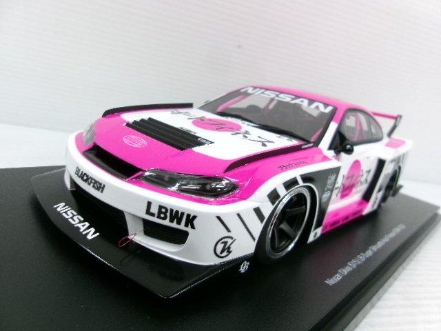 TSMモデル トップスピード 1/18 日産 LB スーパーシルエット シルビア