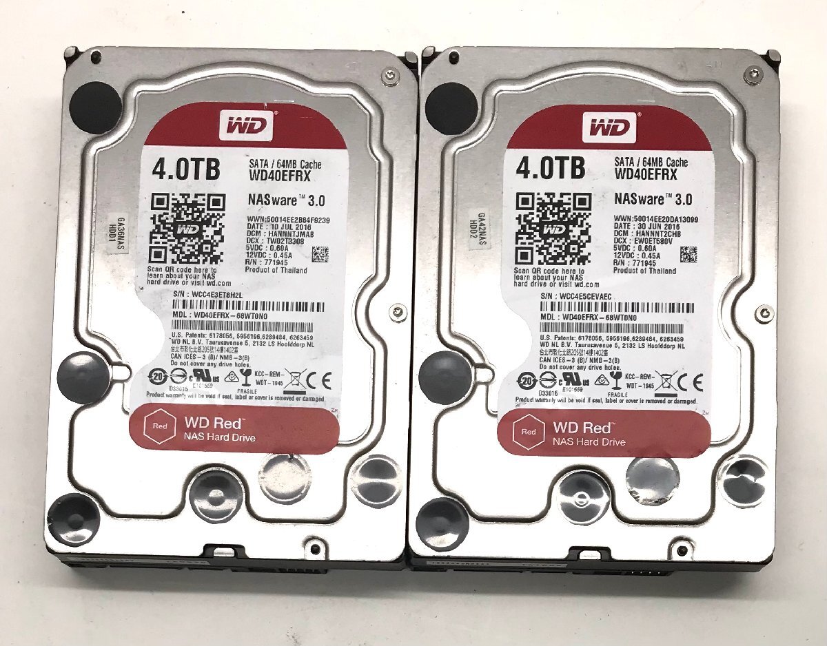 y*u様 SEAGATE IronWolf 4TB ST4000VN013 2台