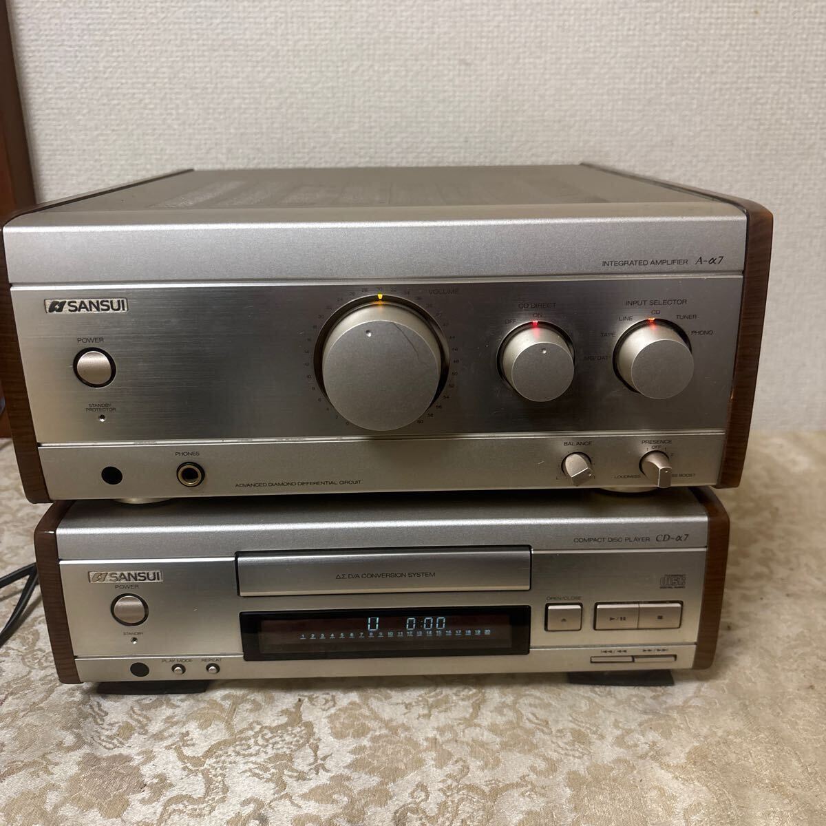 即決KENWOOD最高級CD⁄MDコンポ R-K700 Deck 動作良好!! 公式 Hi-Fi 