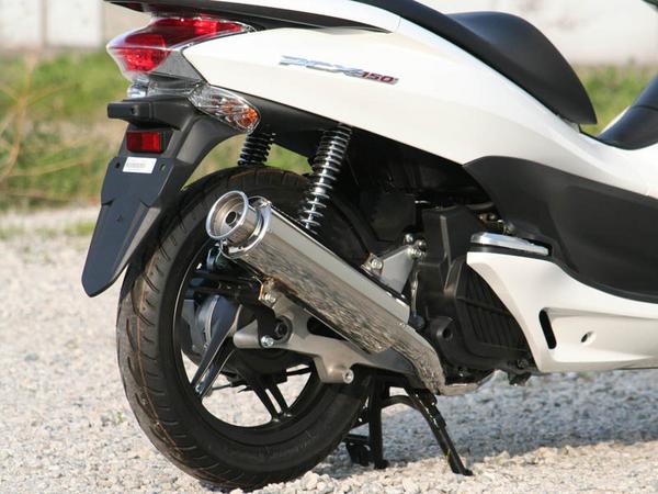 PCX125 PCX JF28後期 マフラー ⁄ Ti PCX150 JF28 ステンレスマフラー