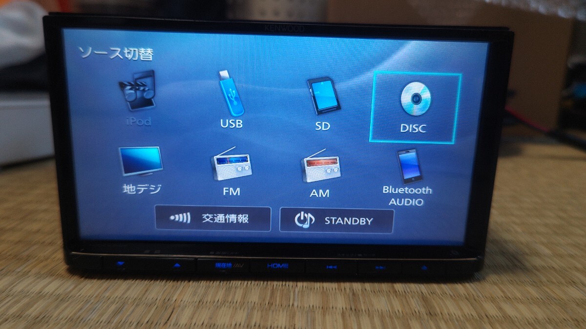 2#KENWOOD ケンウッド カーナビ MDV-L504 地図更新2023年第2版(2024春版