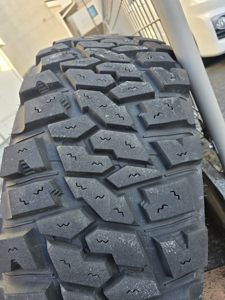 美品FUELホイールタイヤセット17x8　ディックシーペック37x12.50R17　5本セット JK JLラングラーに!!!!_7