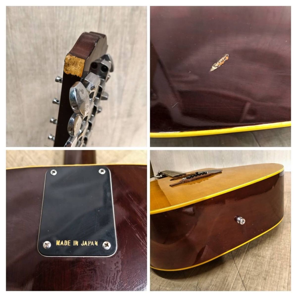 M617-U13-3099◆ Epiphone エピフォン FT-160N 12弦 アコースティックギター No.TEXAN-12 日本製