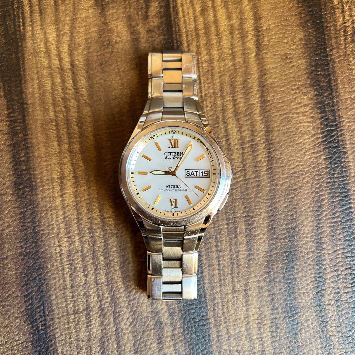 CITIZEN シチズン ATESSA アテッサ エコドライブ 電波ソーラー 稼働品 