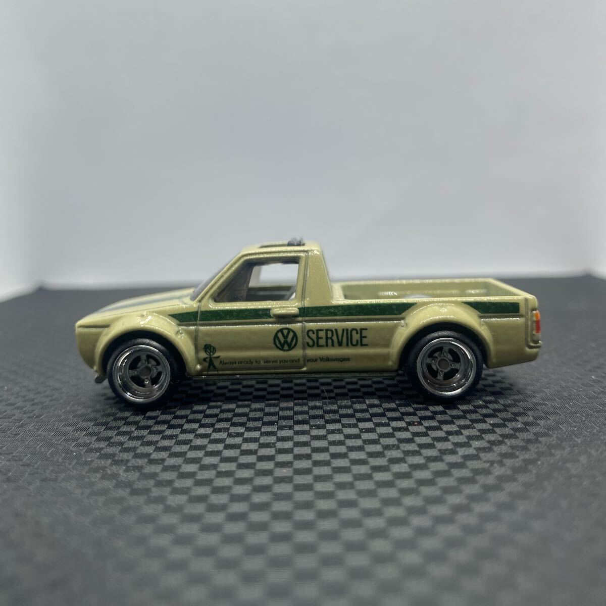 ホットウィール フォルクスワーゲン キャディ VOLKSWAGEN CADDY SHOP TRUCKS Hot Wheels MATTEL Real Riders 絶版 ルース品 希少_3