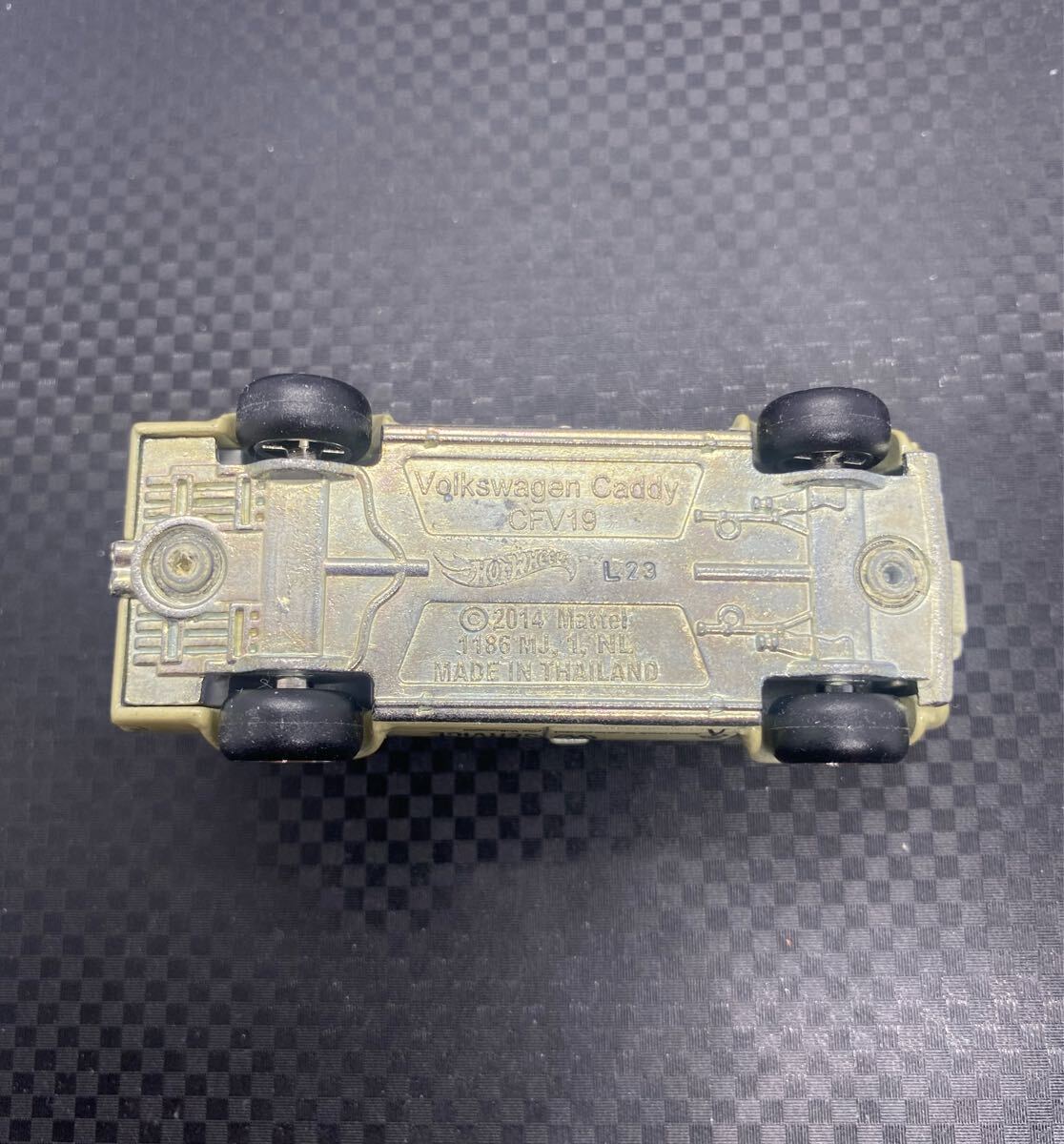 ホットウィール フォルクスワーゲン キャディ VOLKSWAGEN CADDY SHOP TRUCKS Hot Wheels MATTEL Real Riders 絶版 ルース品 希少_6