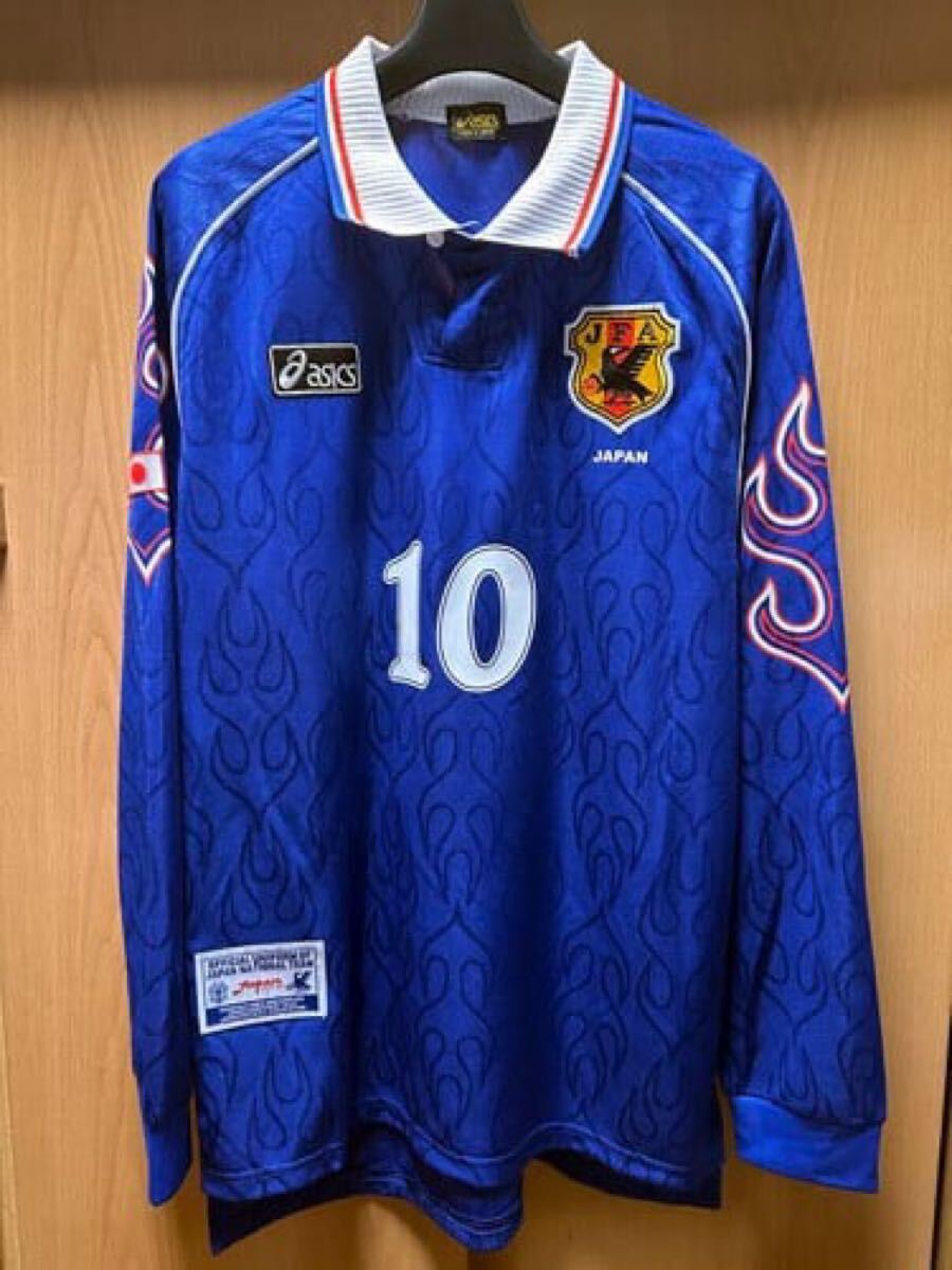 名波浩 サッカー 日本代表ユニフォーム 1998 W杯 , 【公式通販】
