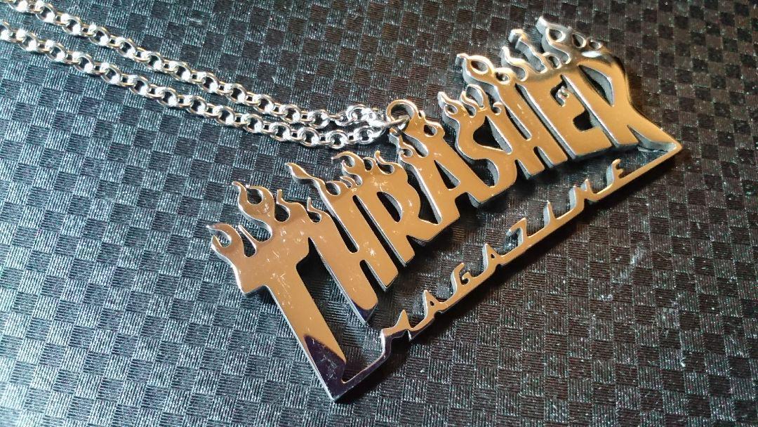 THRASHERスラッシャーネックレスシルバーサンタクルーズ　パウエルゾーラック_6