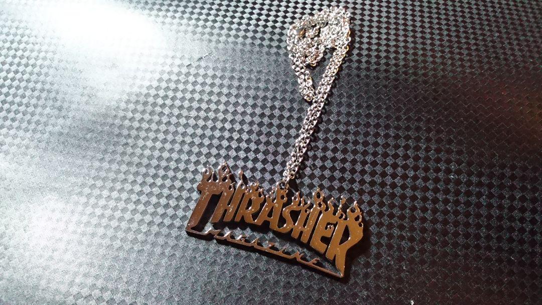 THRASHERスラッシャーネックレスシルバーサンタクルーズ　パウエルゾーラック_7