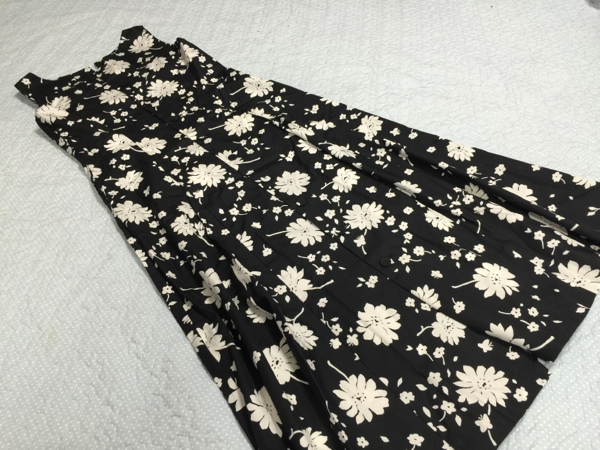 44)HANAE　MORIモリハナエ　花柄ワンピース　４０　お洒落