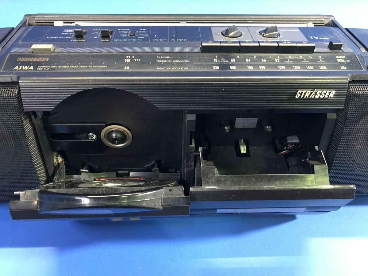 アイワ / AIWA 】COMPACT DISC STEREO RADIO CASSETTE RECORDER【 CSD