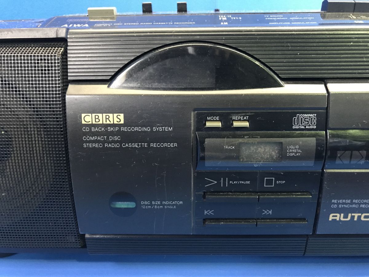 アイワ / AIWA 】COMPACT DISC STEREO RADIO CASSETTE RECORDER【 CSD