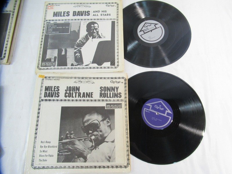 RARE BROADCAST PERFORMANCES Ozone LP10組 Miles Davis / John Coltrane