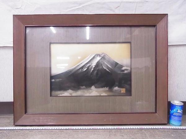 K06881佐野光明 富士図 彫金額 金属レリーフ 飾額 額装の入札履歴