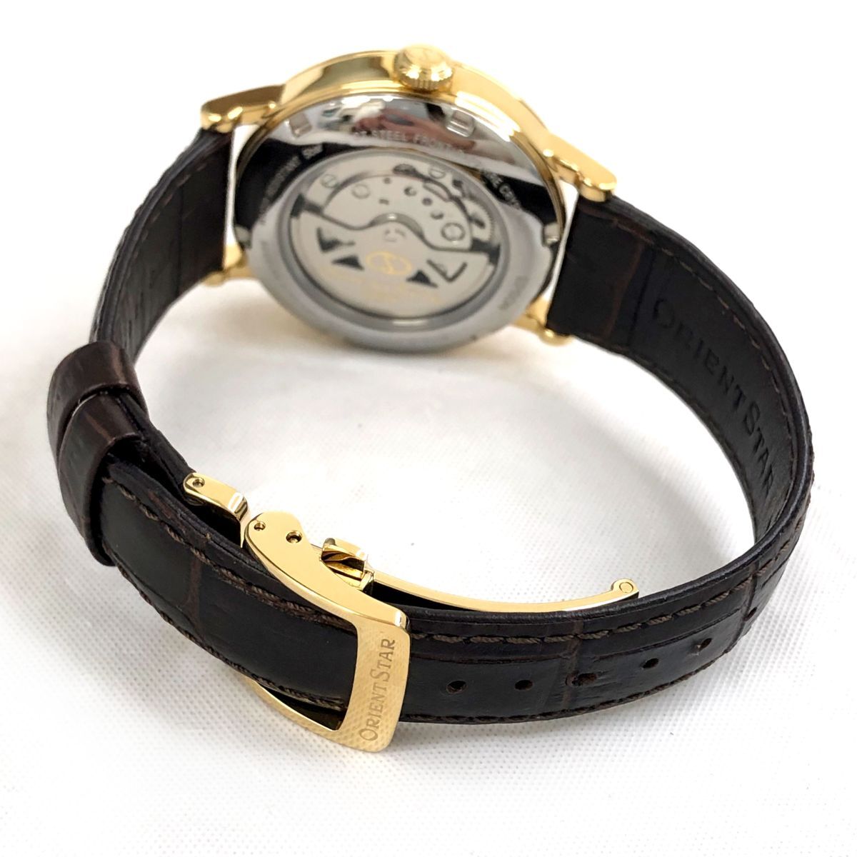新品 ORIENT STAR オリエントスター エレガント クラシック 腕時計 RK-AU0001S 自動巻き 機械式 オートマ カレンダー パワーリザーブ_3