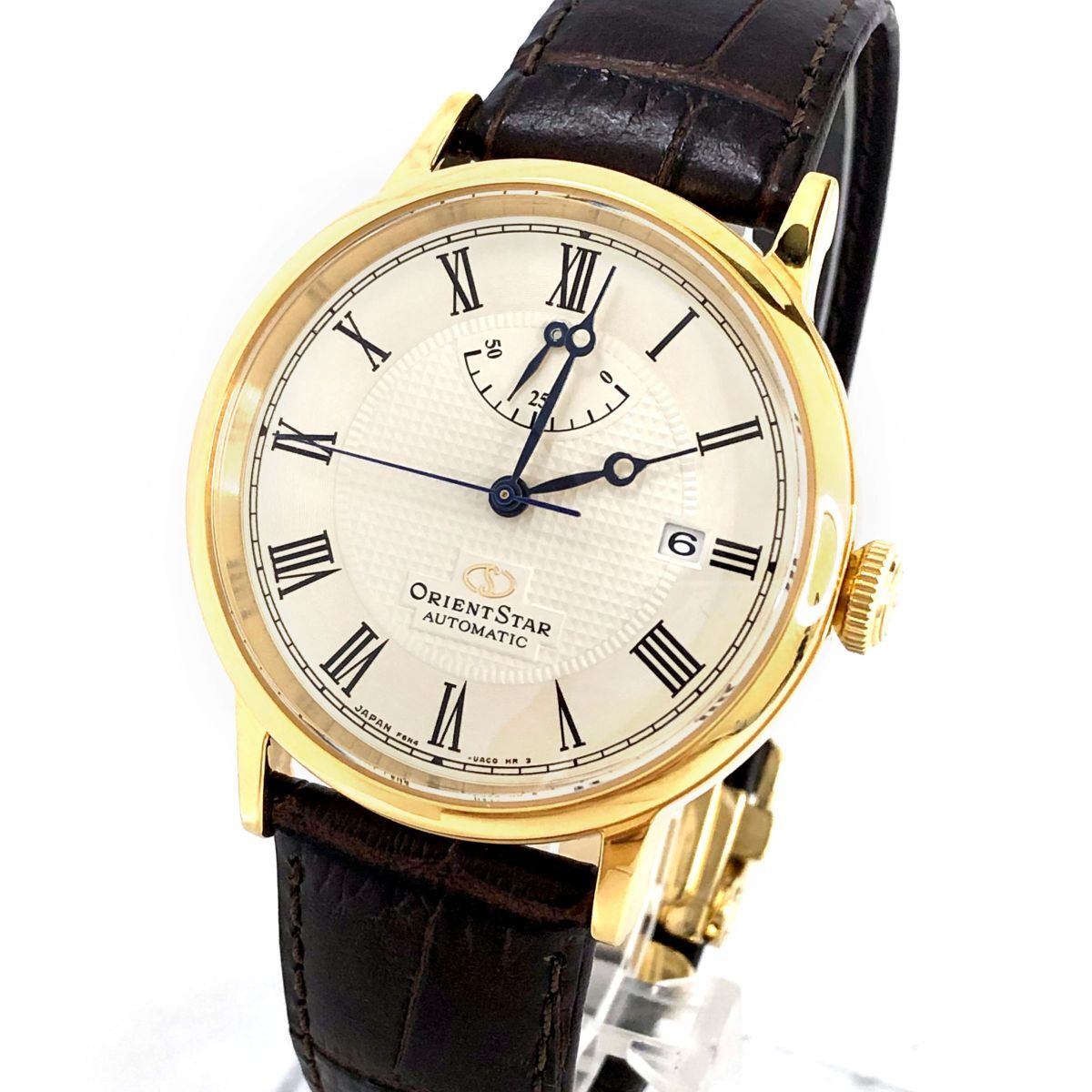 新品 ORIENT STAR オリエントスター エレガント クラシック 腕時計 RK-AU0001S 自動巻き 機械式 オートマ カレンダー パワーリザーブ_6