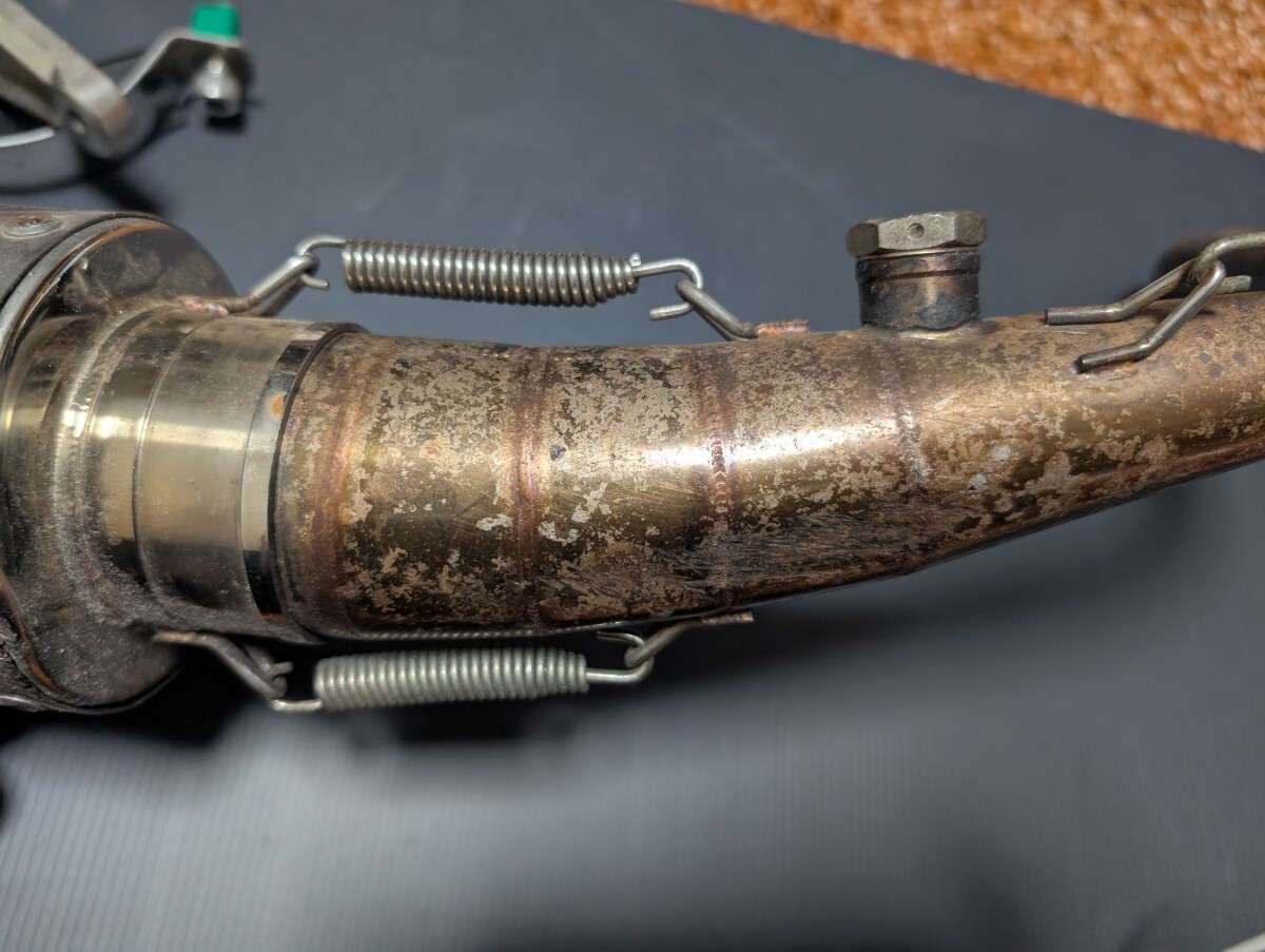 シグナスX 1〜3型 国内、台湾用 セッキーニマフラー ジャンク_4