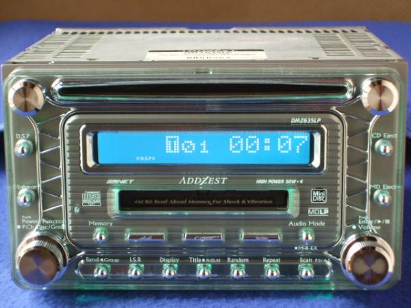 完動品】ADDZEST DMZ635LP Yahoo!オークション - ADDZEST CD MD