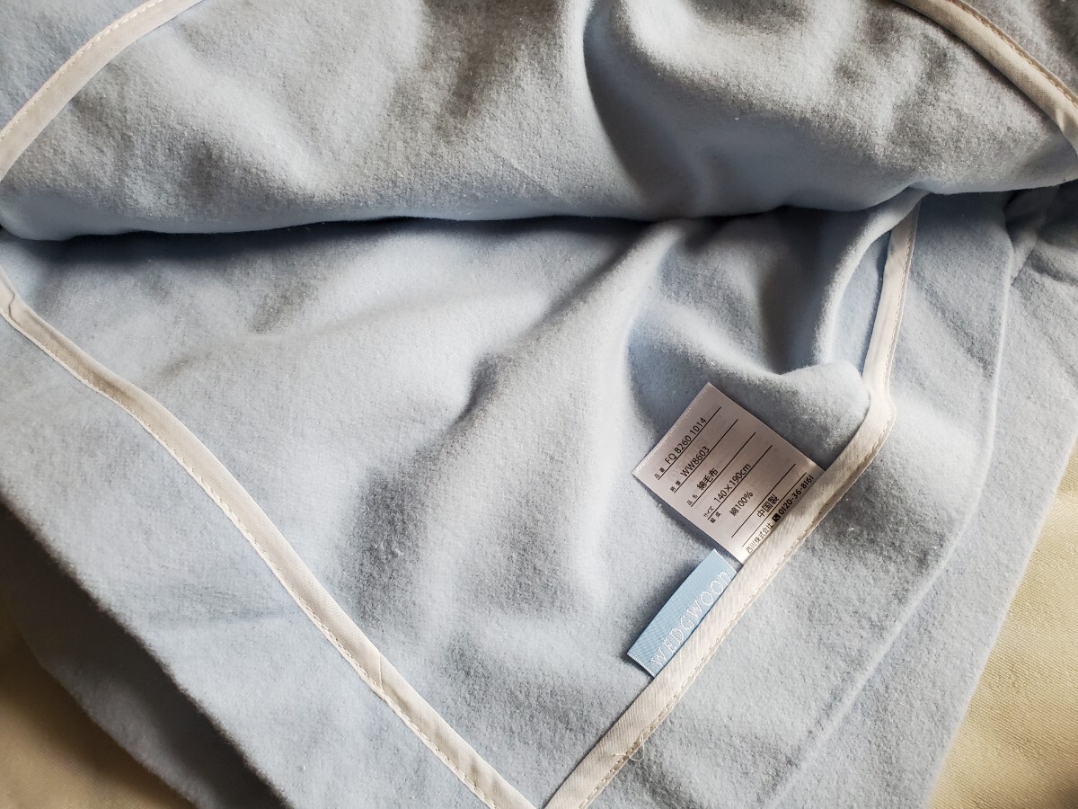 訳あり★未使用品★WEDGWOOD/ウェッジウッド★綿毛布★サイズ140cm×190cm _5