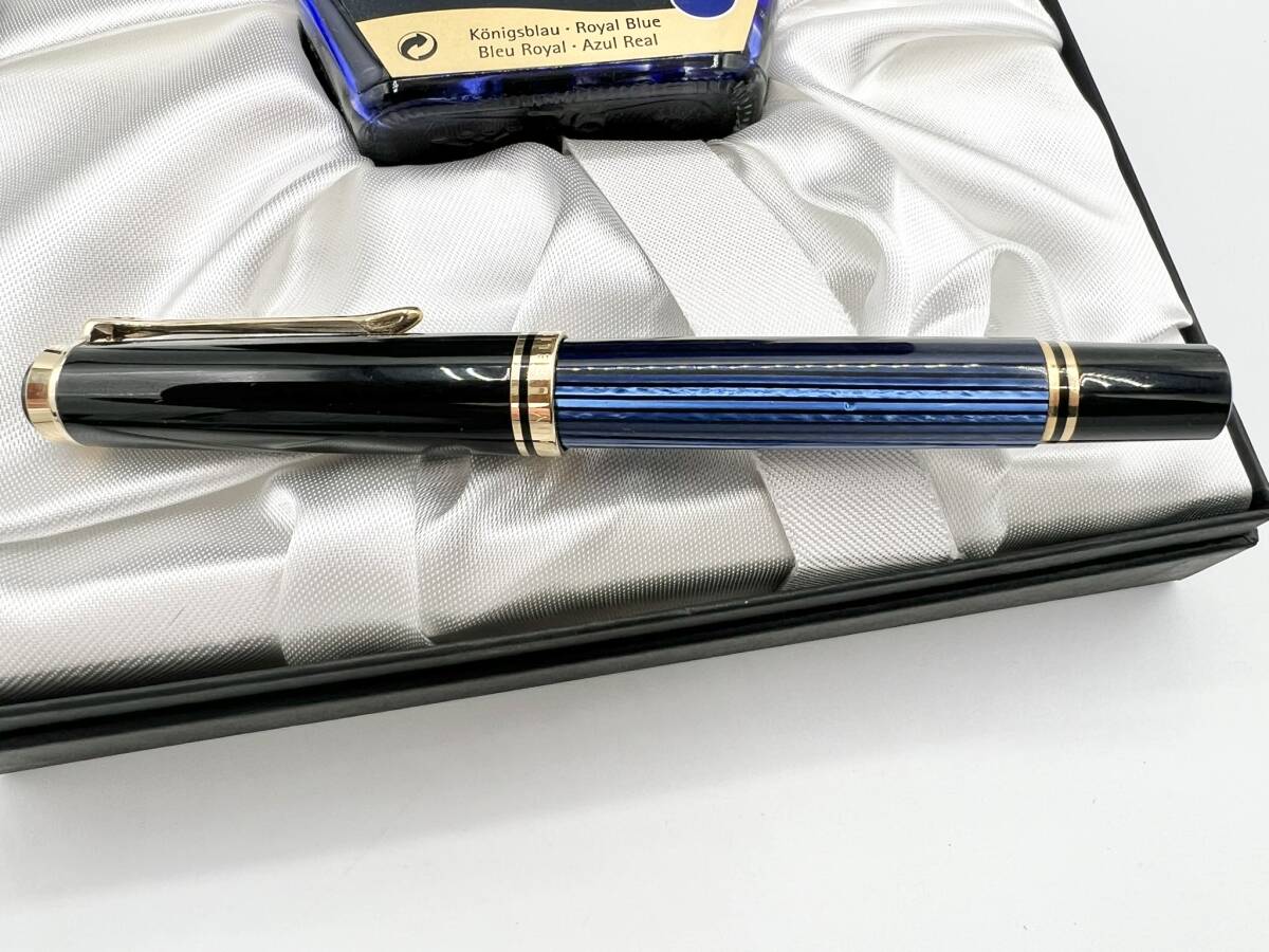 現状品 Pelikan GUNTHER WAGNER 万年筆 ペリカン ブルー ギュンター