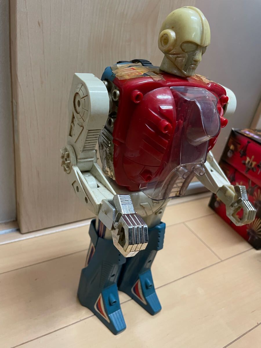 旧タカラ TAKARA タカラ ミクロマン ロボットマン サイボーグ 全長約