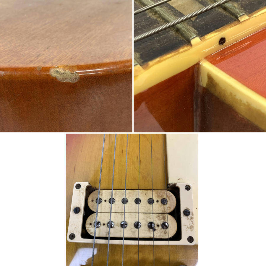 Burny バーニー Super Grade Model レスポールタイプ エレキギター Electric Guitar サンバースト系 ★ 簡易検査品_10