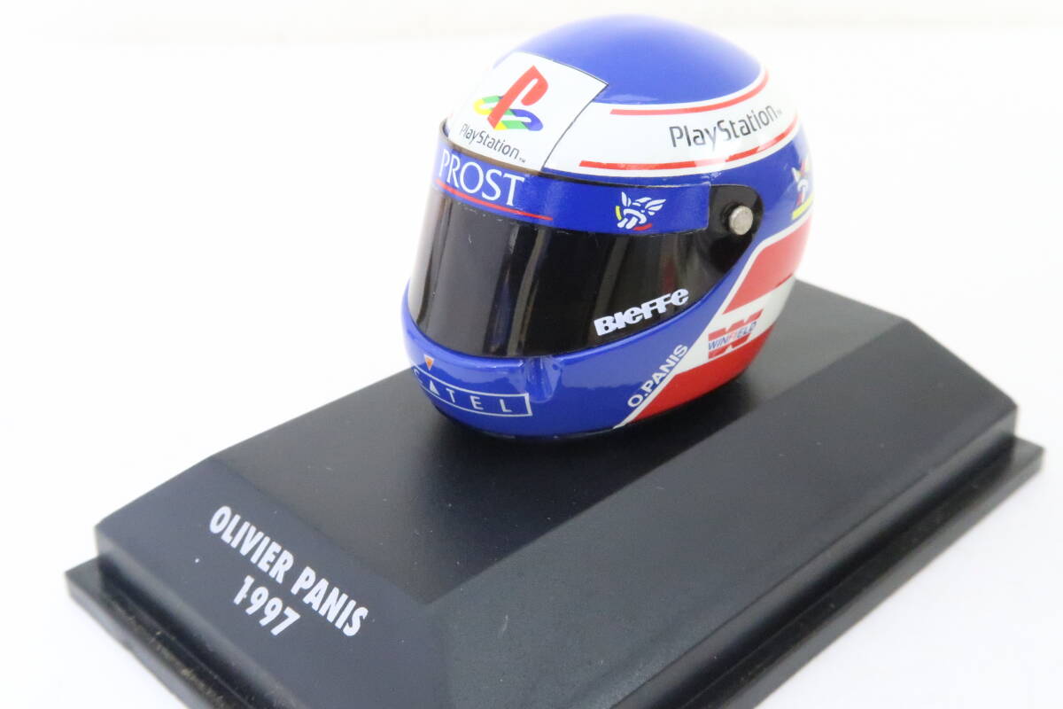 MINICHAMPS F1 Pilot Helmet OLIVIER PANIS 1997 オリヴィエパニス