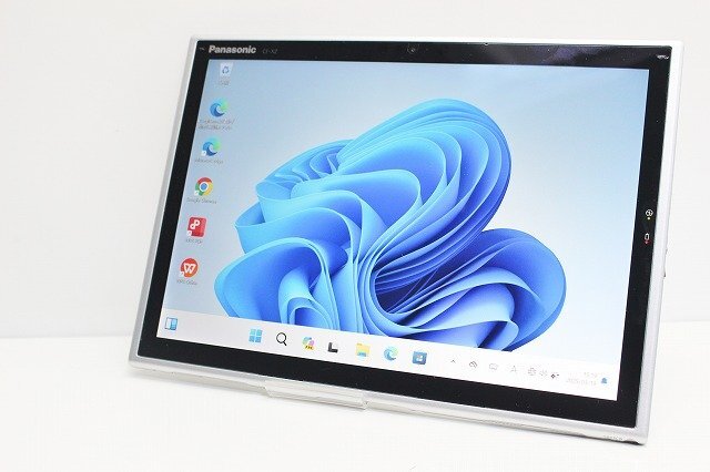 1円スタート タブレットPC Windows11 WPS office搭載 Panasonic レッツノート CF-XZ6 SSD256GB メモリ8GB 第7世代 Core i5 カメラ_1