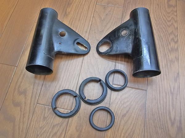 A408 BMW R75/6 ヘッドライトステー左右