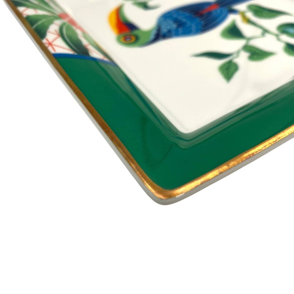 ☆エルメス HERMES トゥカン 南国 鳥 アッシュトレイ 灰皿 箱あり 袋