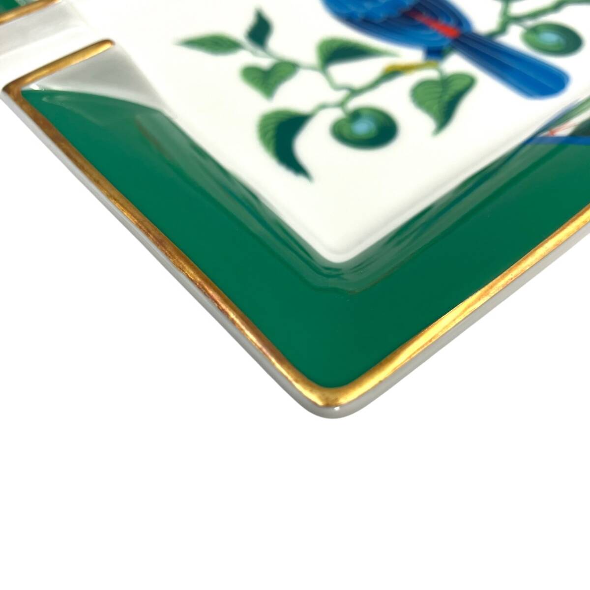 ☆エルメス HERMES トゥカン 南国 鳥 アッシュトレイ 灰皿 箱あり 袋