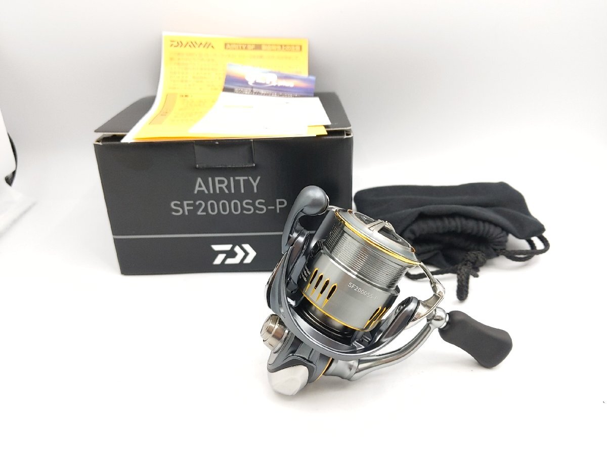 現品限り】超美品 Daiwa ダイワ 23 エアリティ SF 2000SS-P スピニング