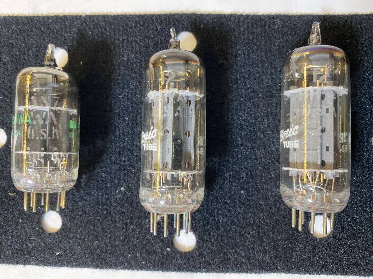 ＧＥ製　12ＡＸ7－1本　１２ＢＨ７Ａ２本　Ｍａｄｅ Ｉｎ ＵＳＡ 動作品_2