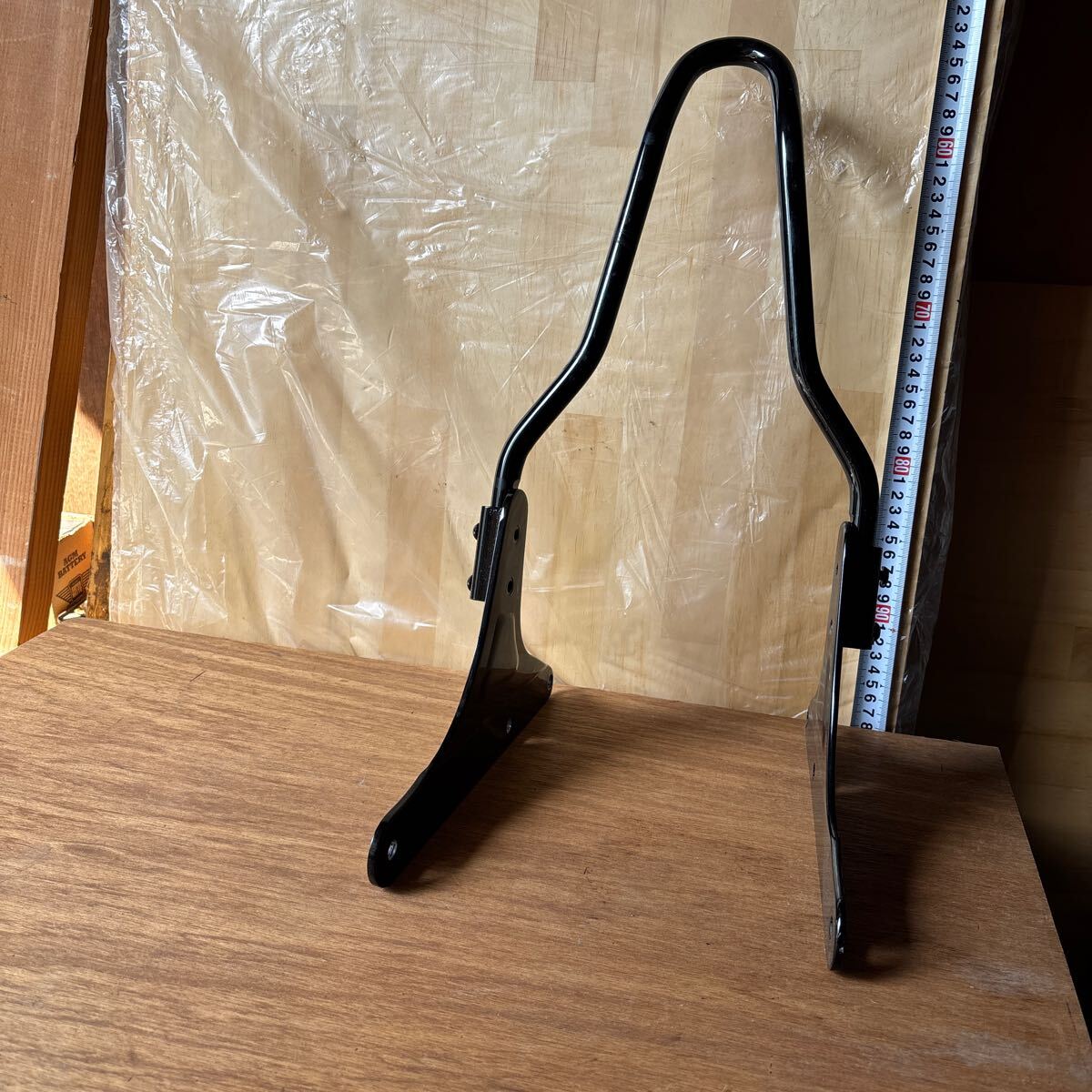 ハーレー　シーシーバー　ブラック_1