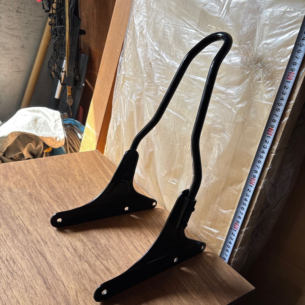 ハーレー　シーシーバー　ブラック_2