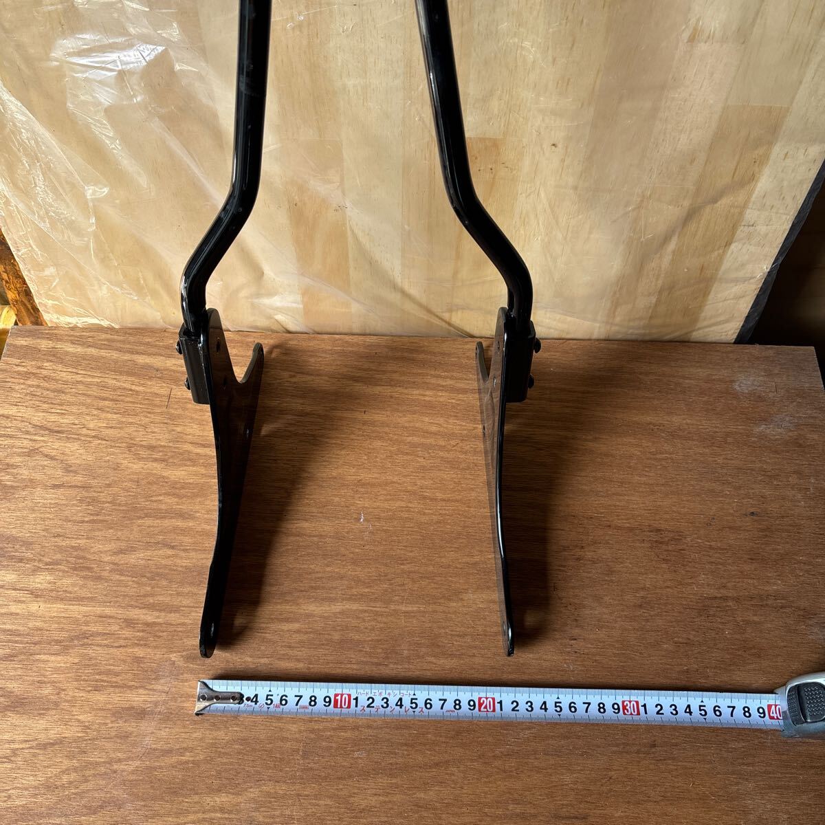 ハーレー　シーシーバー　ブラック_3