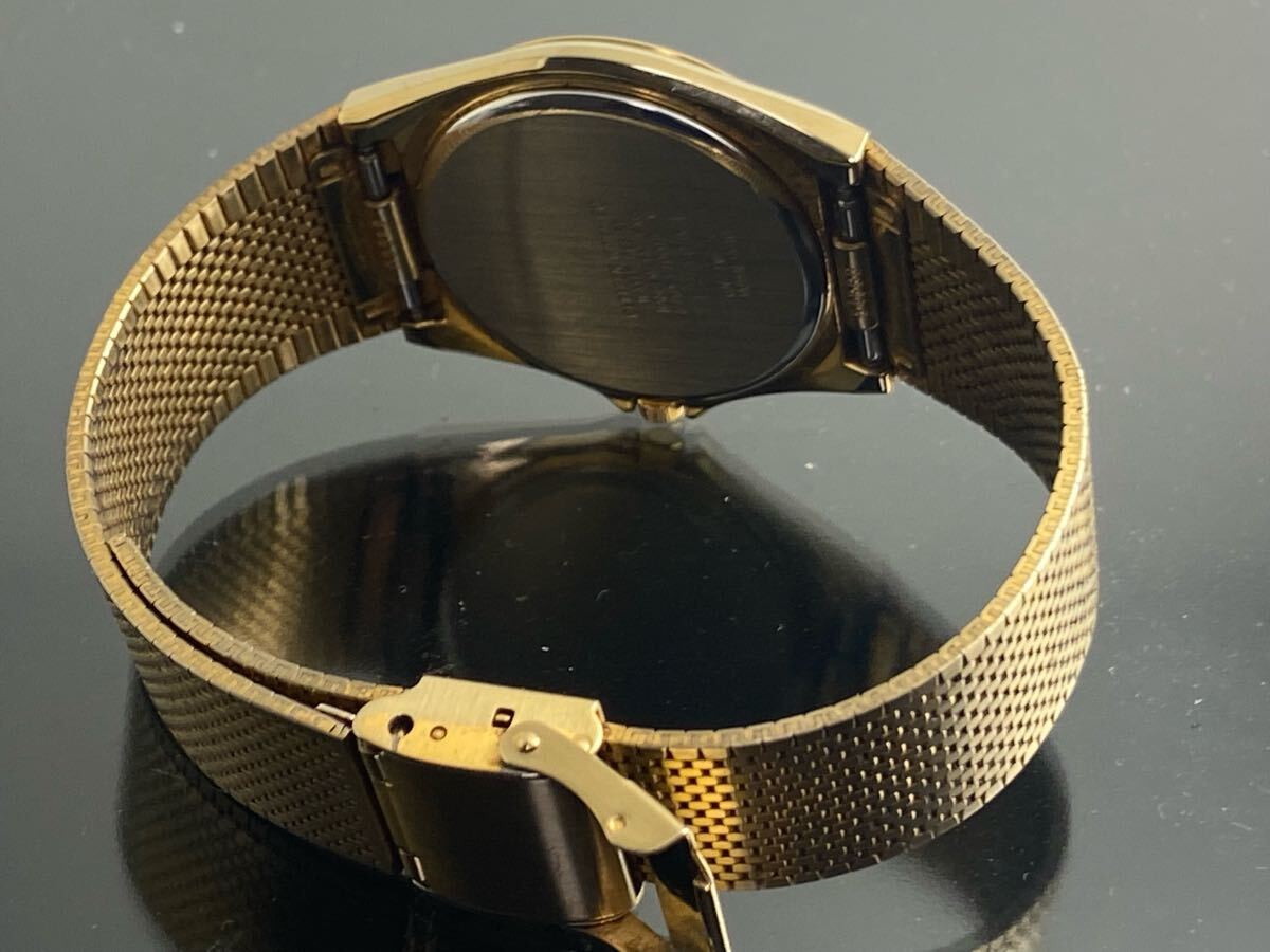 1円～☆メンズ腕時計 クォーツ シチズン CITIZEN FORMA ゴールドカラー 