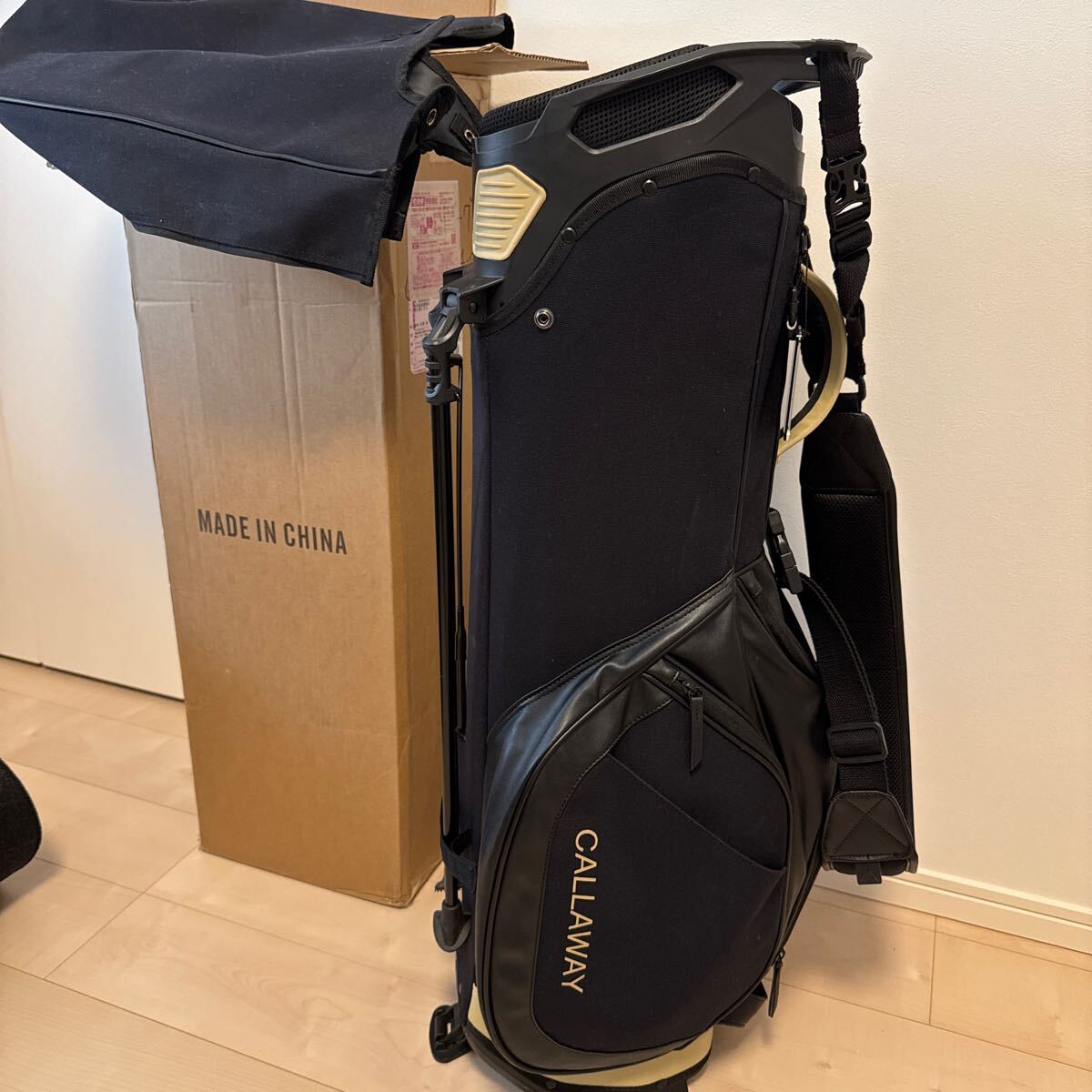 キャロウェイ キャディバッグ スタンド レア ゴルフバッグ キャディバック 黒 ブラック 軽量 ゴルフ_1