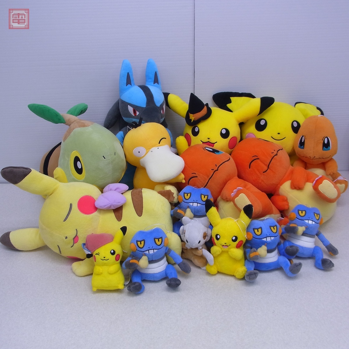 ポケモン プライズぬいぐるみ まとめて16体セット 紙タグなし