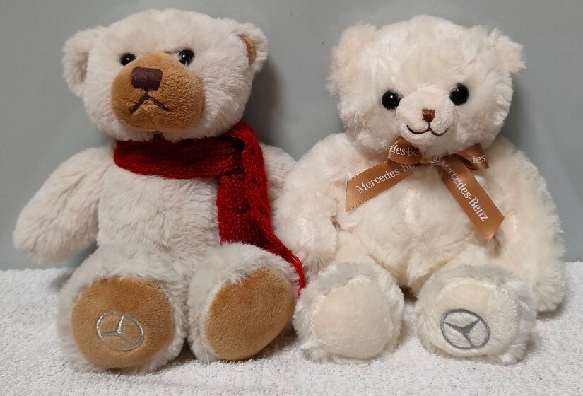 Mercedes Benz メルセデス ベンツ テディベア ぬいぐるみ 非売品 ロゴ