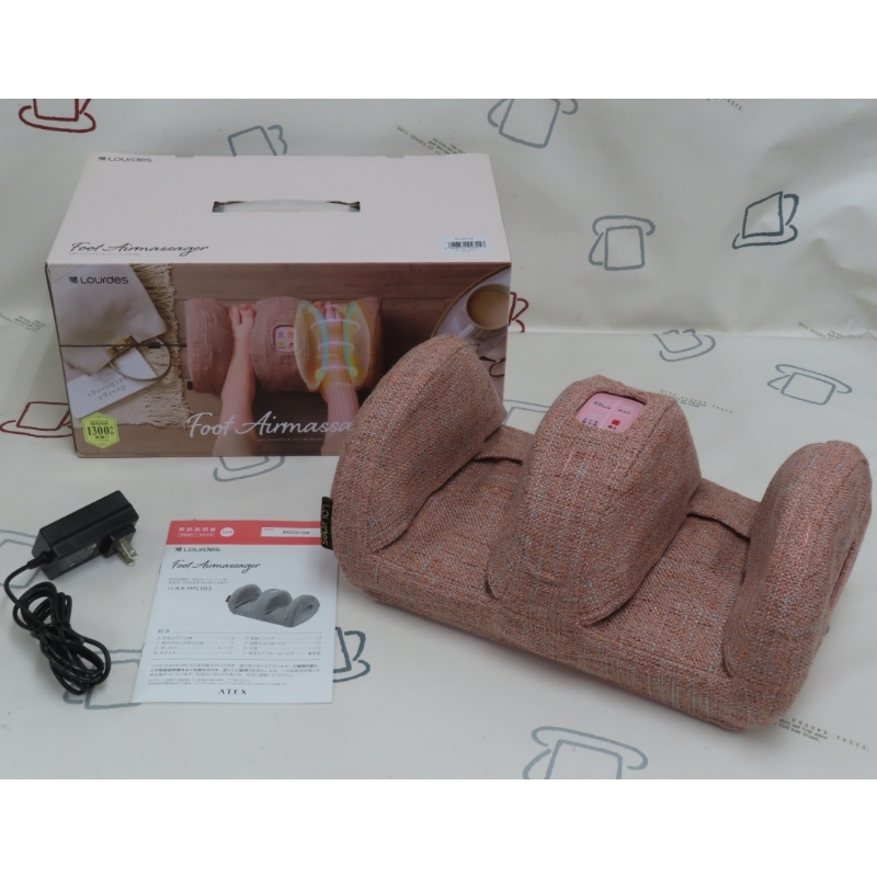☆ATEX/アテックス ルルド フットマッサージャー AX-HPL103 １回使用 美品♪_1