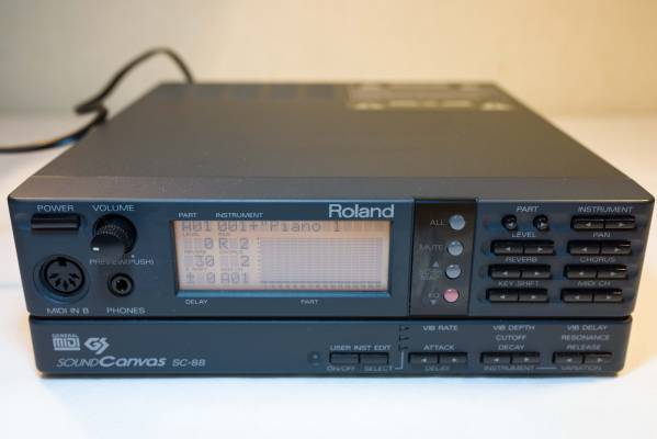 ローランド SOUND Canvas SC-88 Pro 音源モジュール Roland SC