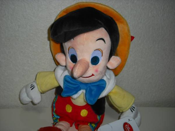 ディズニー/ピノキオ ぬいぐるみ/大きめ/DS
