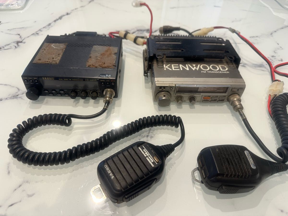 デュアルバンドFMトランシーバーFT-4600 YAESU ケンウッドのFMトランシーバー KENWOOD トランシーバー_1