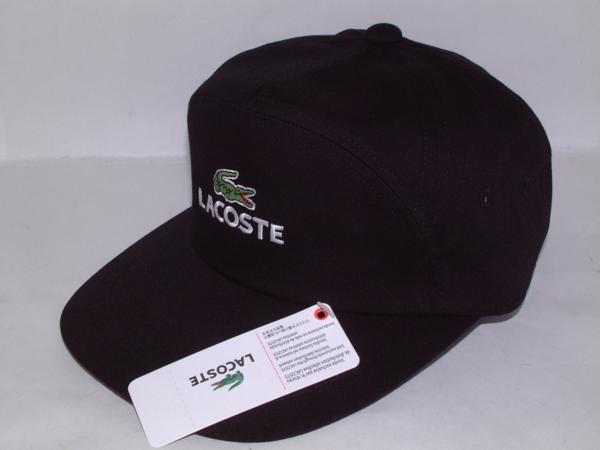 ラコステ LACOSTE オックス アポロ キャップ 黒 L 56.0～59.0cm