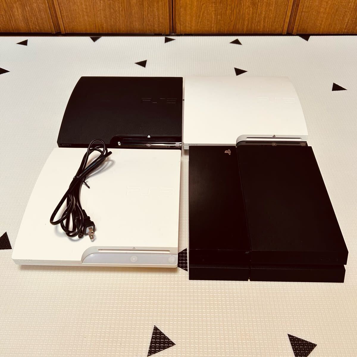1円スタート SONY PS3 PS4 CECH-3000A CECH-2500A CECH-2000A CUH-1100A プレステ 4台 ジャンク品_1